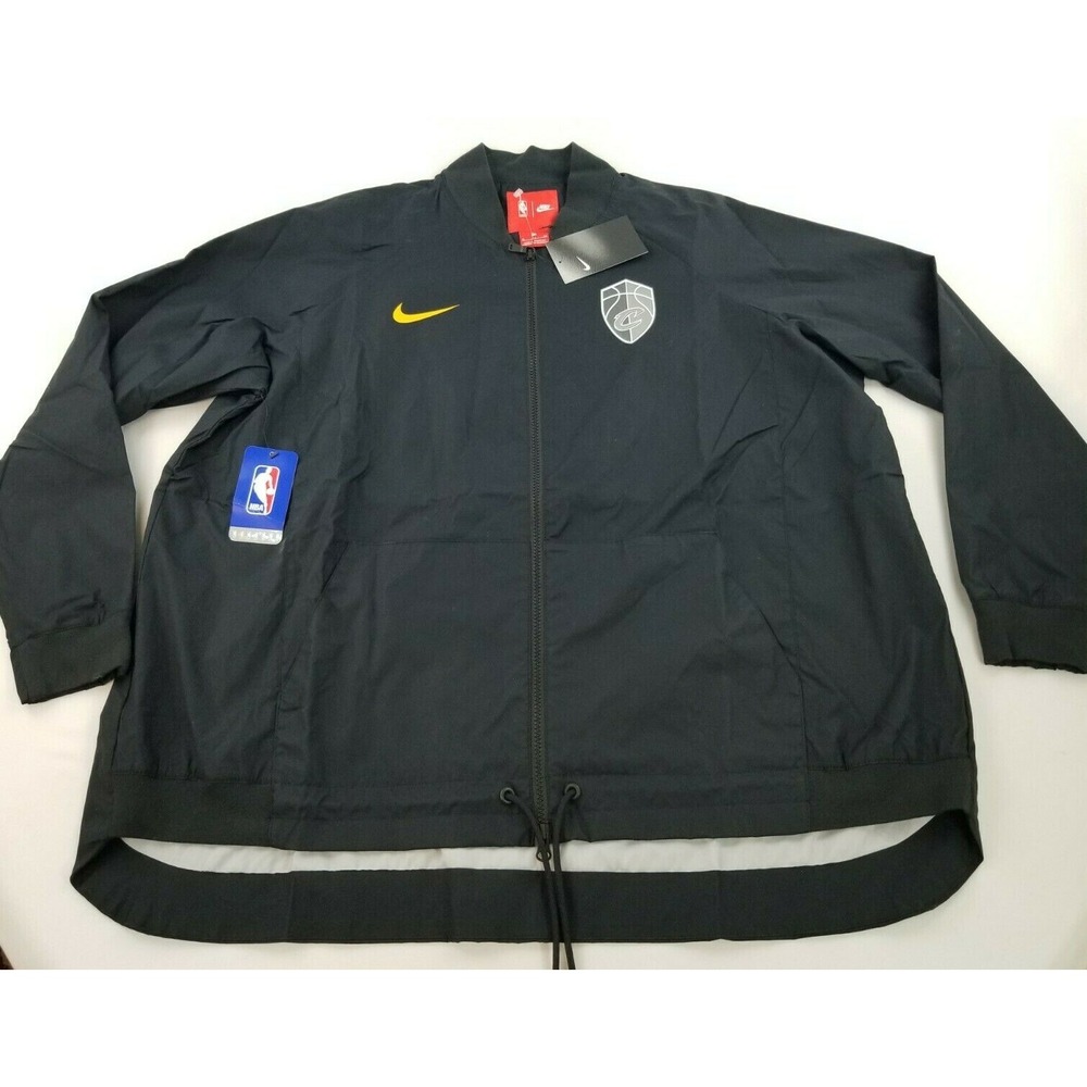 Nike women jacket Cleveland Cavs 899071-010 basketball NBA black XL $130